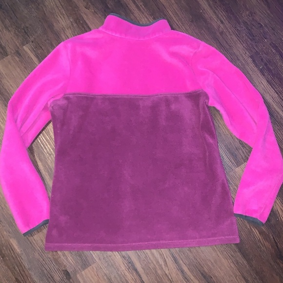 Columbia Womens Benton Springs™ Half Snap Pullover EUC pink‎ & purple size large - Picture 7 of 7